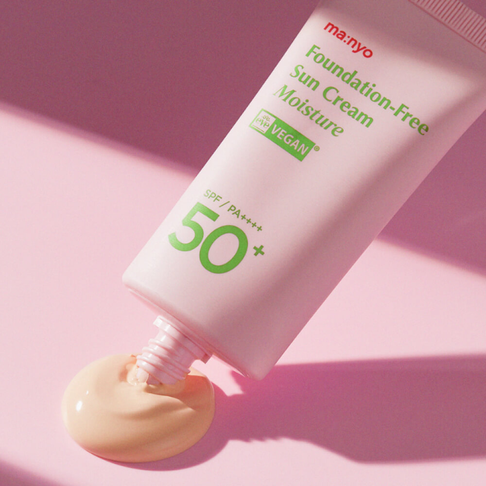 Manyo Foundation-Free Sun Cream Moisture SPF 50+ PA++++